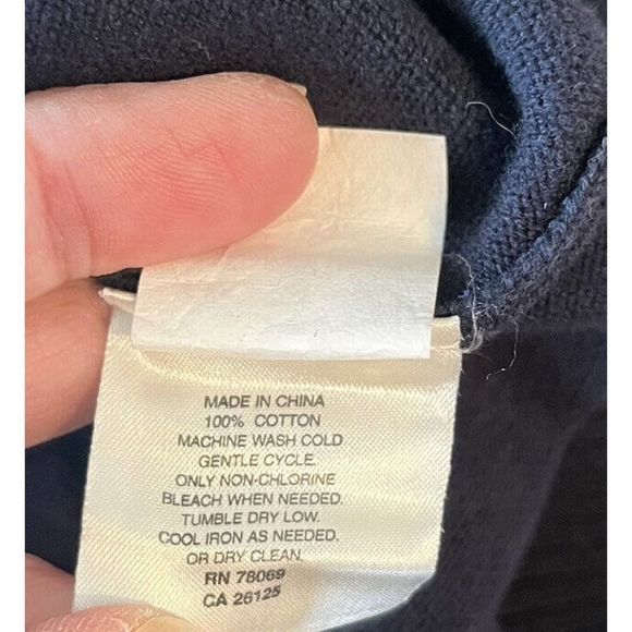 Callaway Golf Sport Mens 1/4 Zip Pullover Sweater Sweatshirt Blue Size XL Cotton - Picture 6 of 9